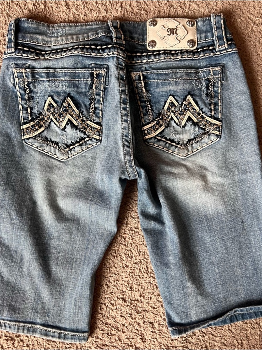 Miss Me Signature Bermuda Shorts Size 28